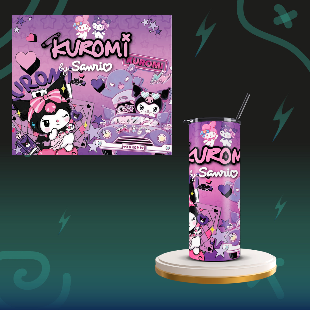 Kuromi 16oz tumbler